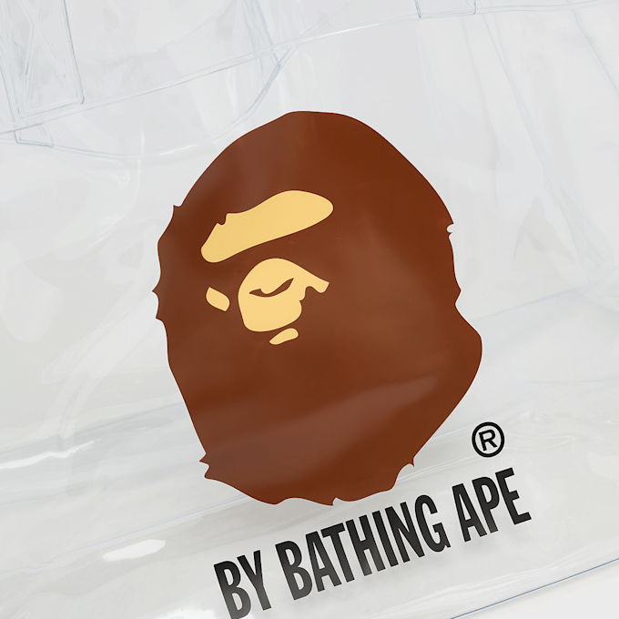 A Bathing Ape Ape Head Clear Bag multicolor 99532 4
