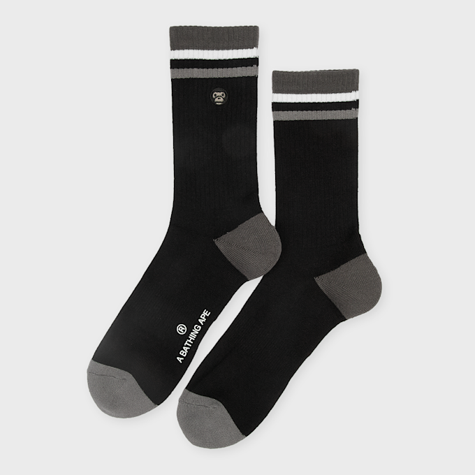 A Bathing Ape Baby Milo Line Socks schwarz 99545 1