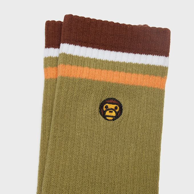 A Bathing Ape Baby Milo Line Socks grün 99546 3