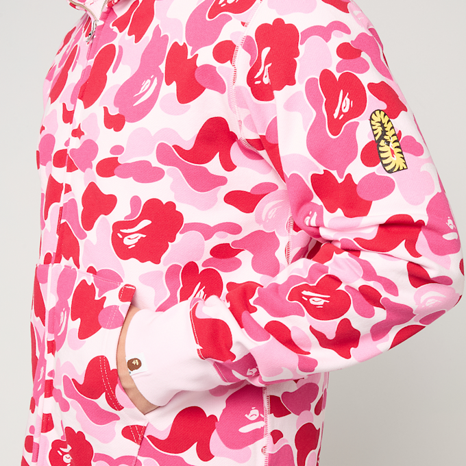 A Bathing Ape ABC Camo 2nd Shark Full Zip Hoodie rosa 99558 3
