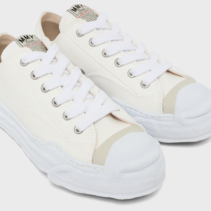 Maison Mihara Yasuhiro Hank OG Sole Canvas Low beige 99610 6