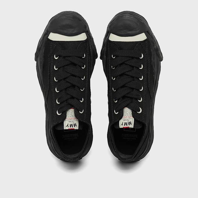 Maison Mihara Yasuhiro Hank OG Sole Canvas Low schwarz 99611 4