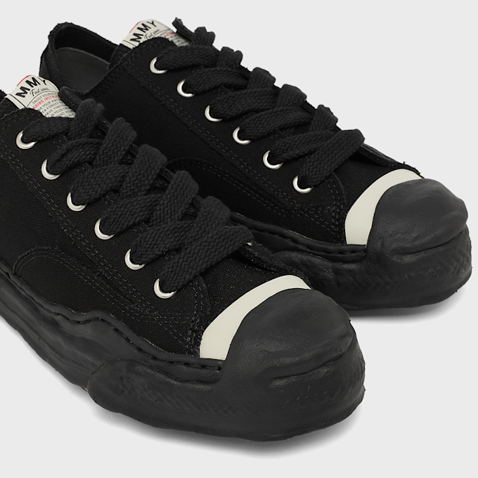 Maison Mihara Yasuhiro Hank OG Sole Canvas Low schwarz 99611 6
