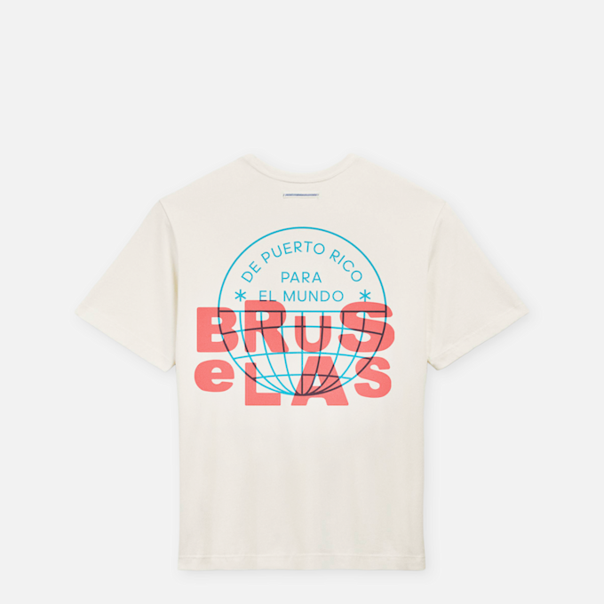 adidas Originals x Bad Bunny Brussels Merch Tee Beige 99837 1
