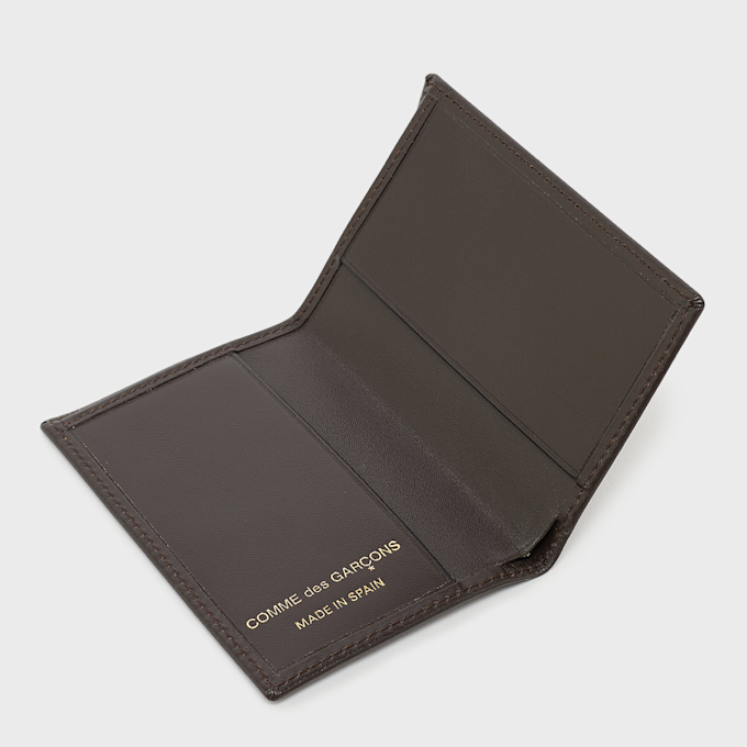 Comme des Garcons Wallet Classic Leather Line braun 99986 3