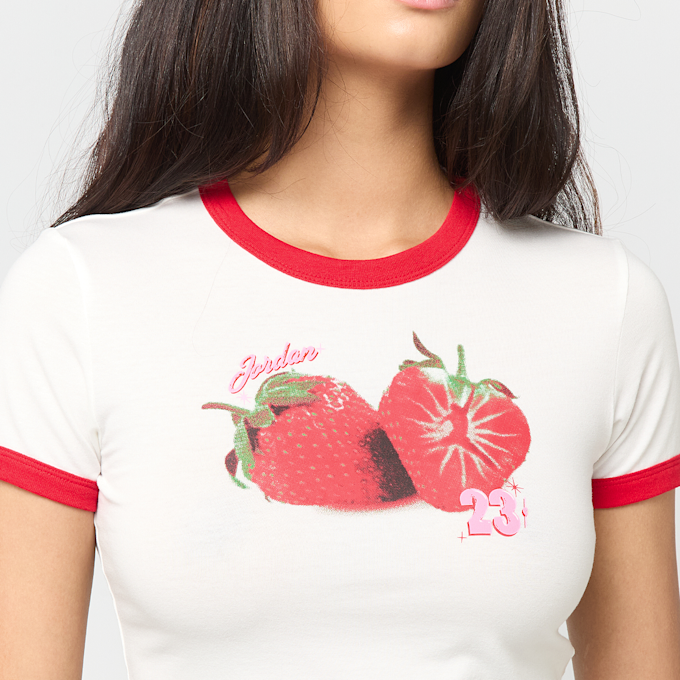 Nike   Wmns Strawberry Ringer Tee white 101194 3