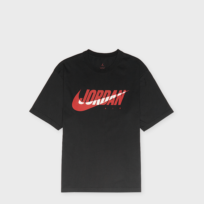 Jordan Brooklyn Essentials Swoosh 85 Short-Sleeve Crew T-Shirt schwarz 101204 1