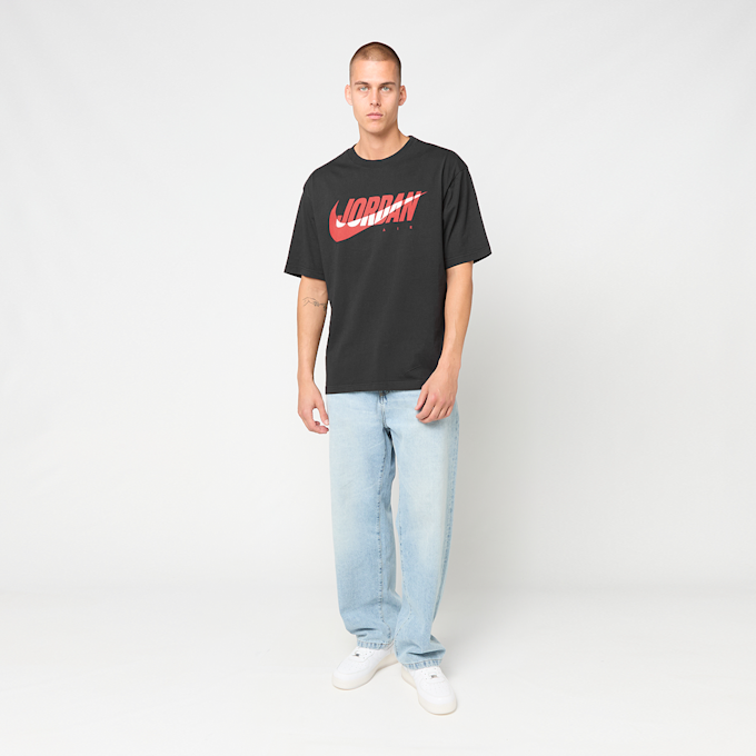 Jordan Brooklyn Essentials Swoosh 85 Short-Sleeve Crew T-Shirt zwart 101204 2