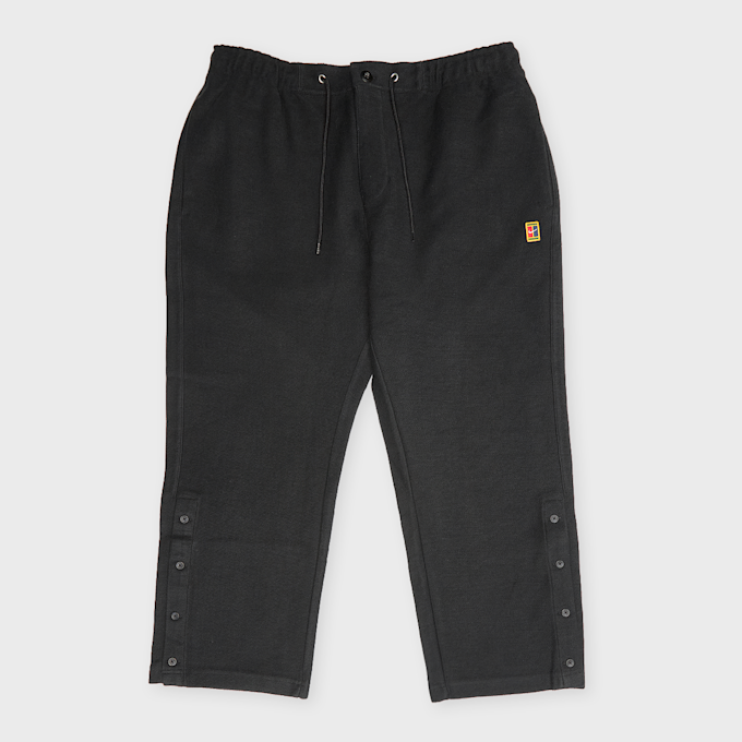 Nike   Open-Hem French Terry Pants schwarz 101231 1