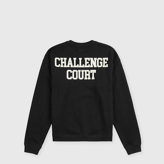 Nike   Club Rules Fleece Crewneck schwarz 101236 1