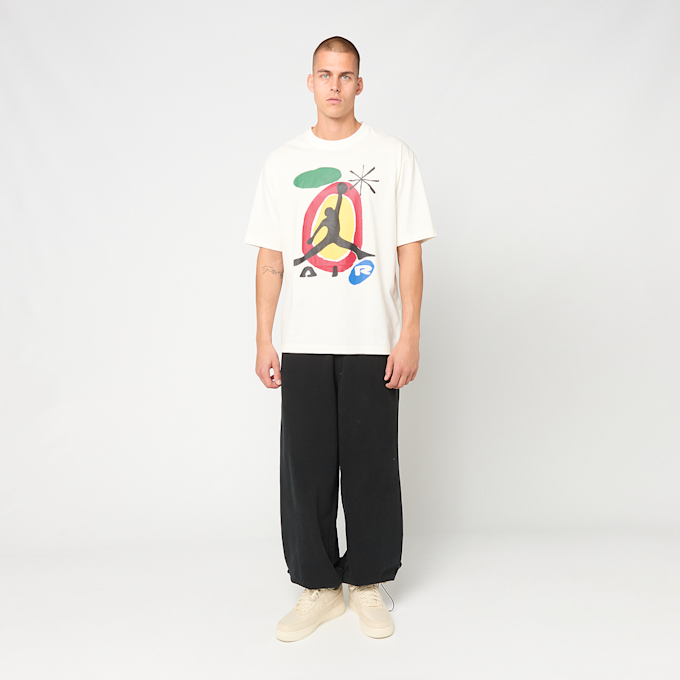 Jordan Brooklyn "Miro 85" Short-Sleeve Crew T-Shirt beige 101234 2