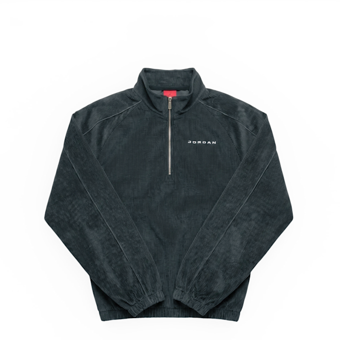 Jordan Flight Cord Half-Zip Sweatshirt grau 101239 1