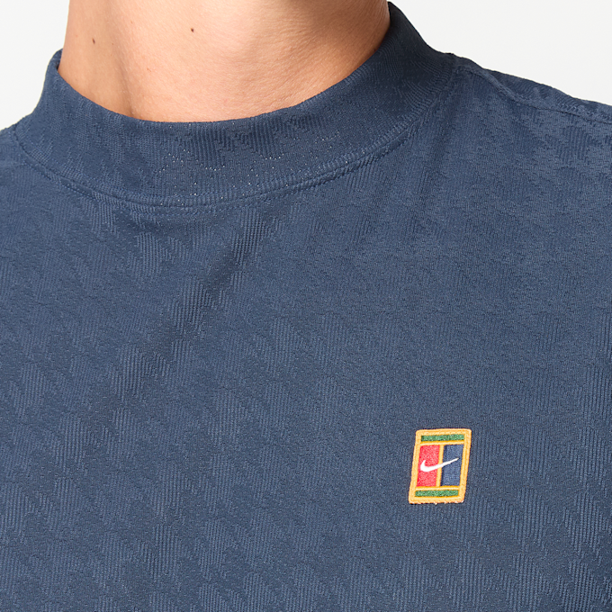 Nike Club Rules Aero-FIT Mock-Neck Top blau 101245 3