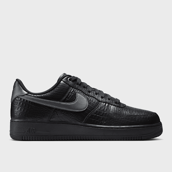 Nike   Air Force 1 ´07 Low "Triple Black Croc" schwarz 101638 2