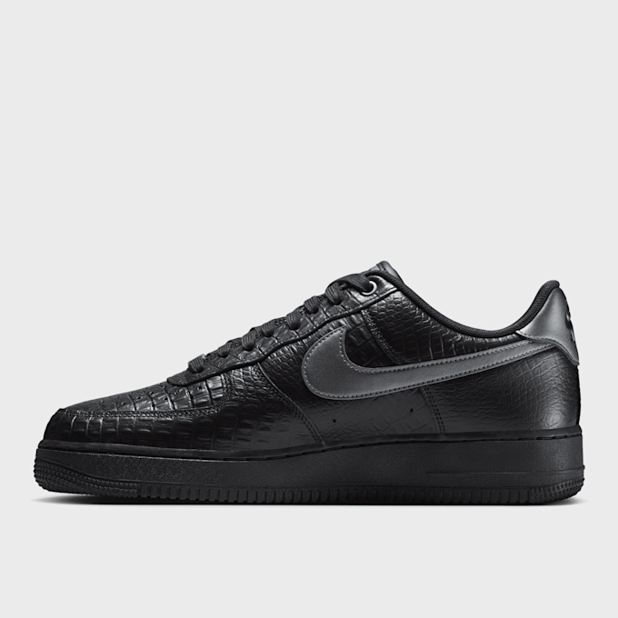 Nike Air Force 1 ´07 Low "Triple Black Croc" schwarz 101638 3