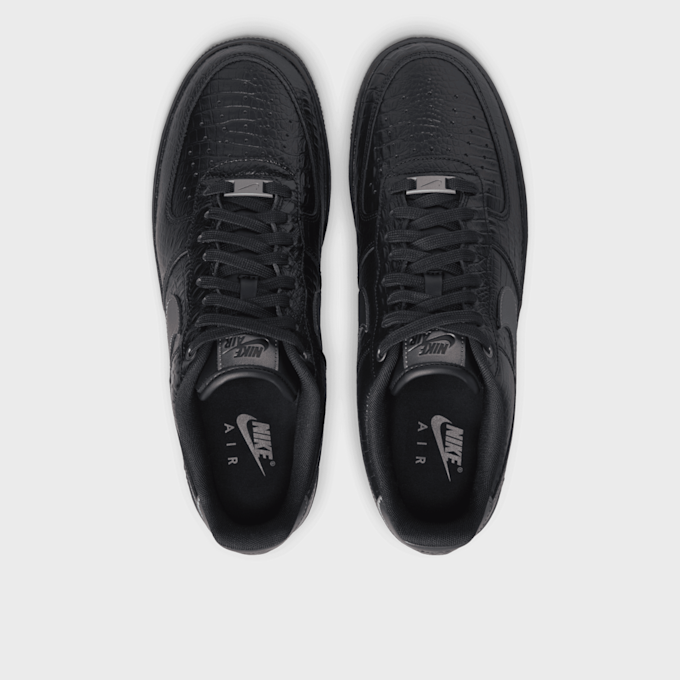 Nike   Air Force 1 ´07 Low "Triple Black Croc" schwarz 101638 4