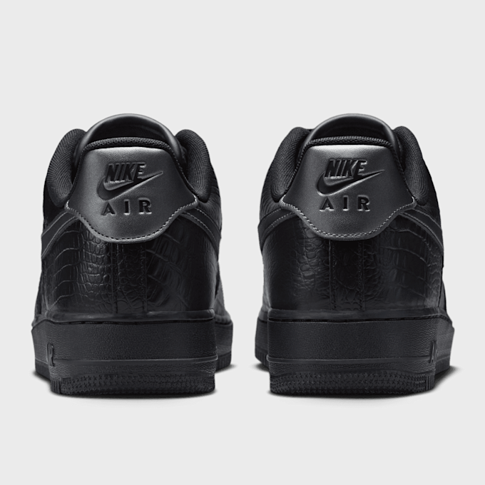 Nike   Air Force 1 ´07 Low "Triple Black Croc" schwarz 101638 6