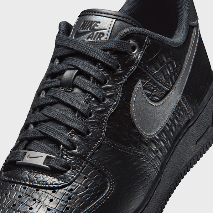 Nike   Air Force 1 ´07 Low "Triple Black Croc" black 101638 7