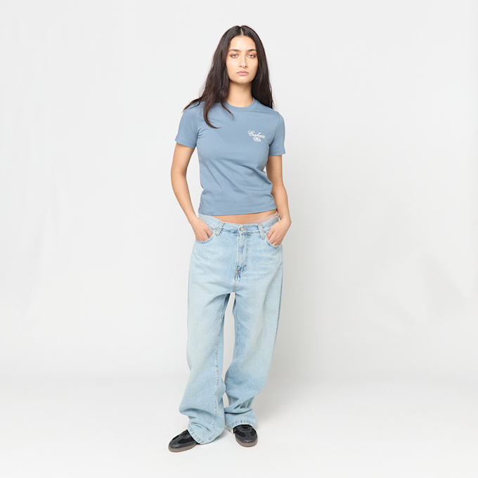 Carhartt WIP Wmns S/S Gracious T-Shirt blau 101850 2