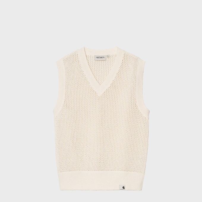 Carhartt WIP Wmns Stockton Vest Knit beige 101857 1