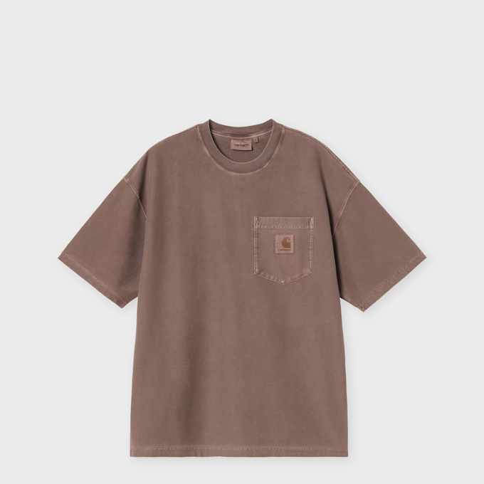 Carhartt WIP S/S Loose Pocket T-Shirt bruin 101862 1