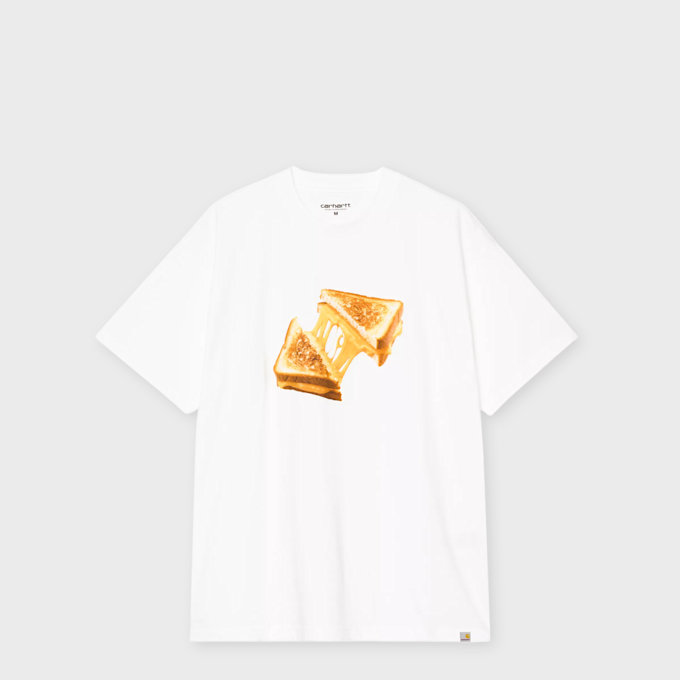 Carhartt WIP S/S Cheese Toast T-Shirt weiß 101864 1