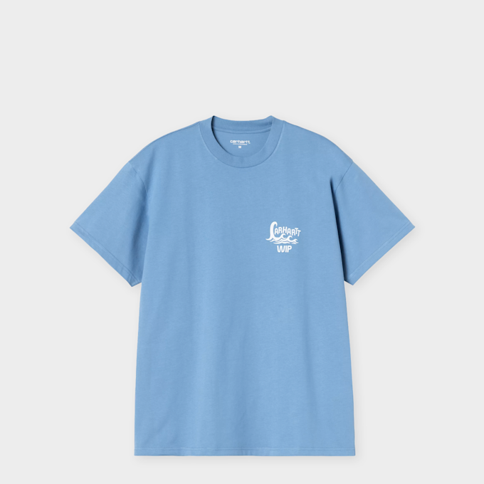 Carhartt WIP S/S Waves T-Shirt blauw 101866 1