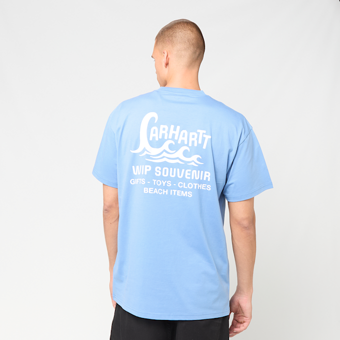 Carhartt WIP S/S Waves T-Shirt blau 101866 4