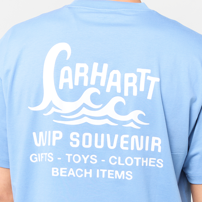Carhartt WIP S/S Waves T-Shirt blau 101866 5