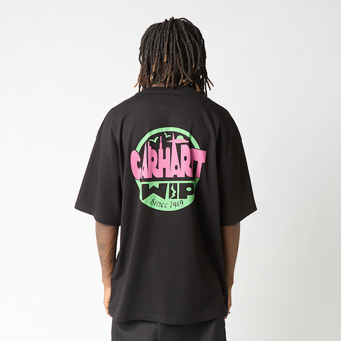Carhartt WIP S/S Luggage Label T-Shirt black 101875 3
