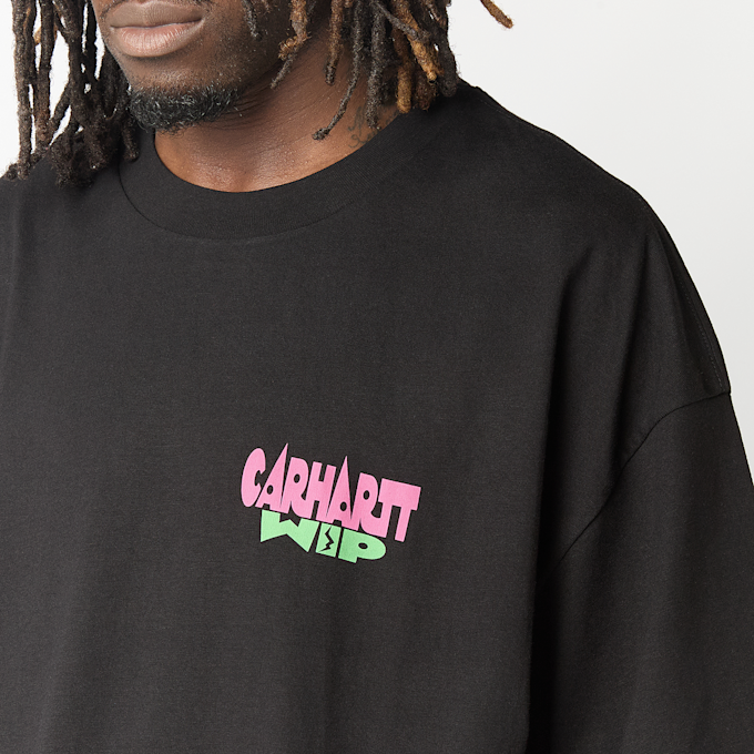 Carhartt WIP S/S Luggage Label T-Shirt black 101875 4