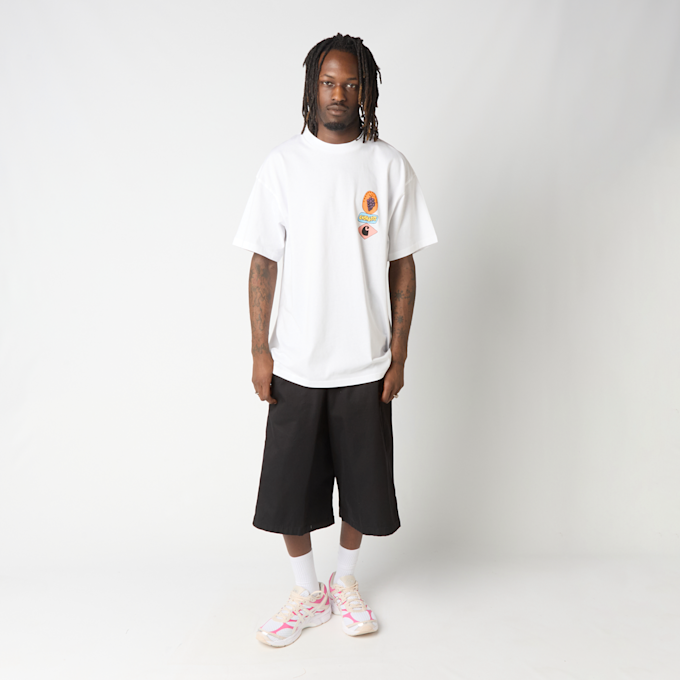 Carhartt WIP S/S Stacked Grapes T-Shirt white 101882 2