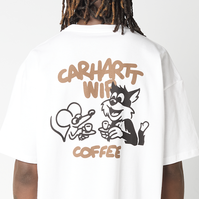 Carhartt WIP S/S Coffee Break T-Shirt white 101865 5