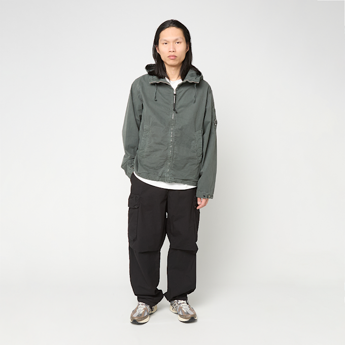 C. P. Company Micro-Reps Hooded Lens Jacket grau 102711 2