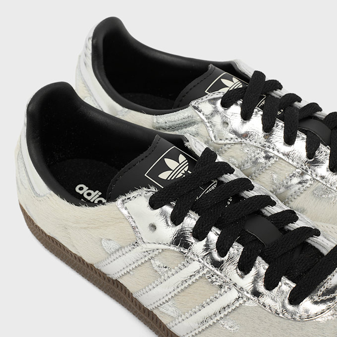 adidas Originals Wmns Samba OG Ponyhair Silver Metallic silber 102727 6