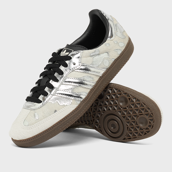 adidas Originals Wmns Samba OG Ponyhair Silver Metallic silber 102727 7