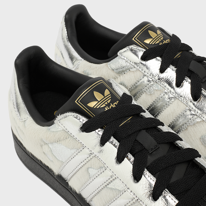 adidas Originals Wmns Superstar Ponyhair Silver Metallic silber 102734 5
