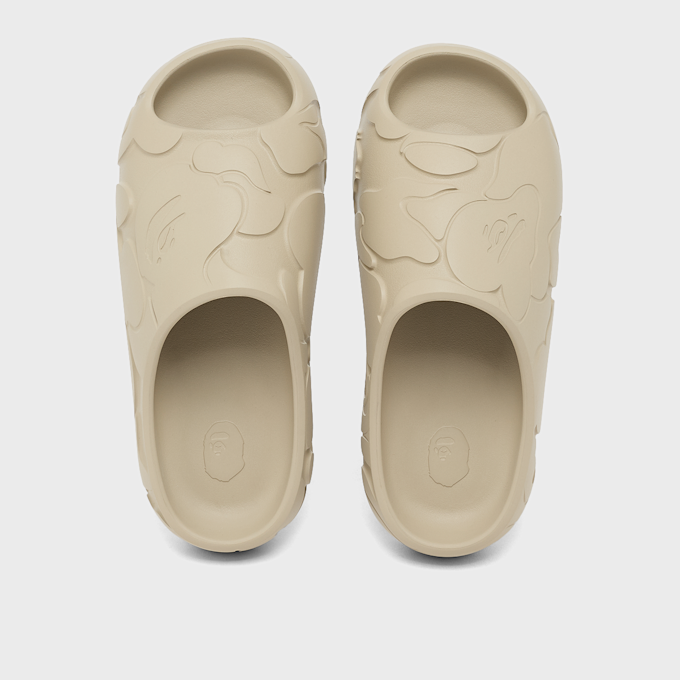 A Bathing Ape Bape Slides #1 M beige 102815 4