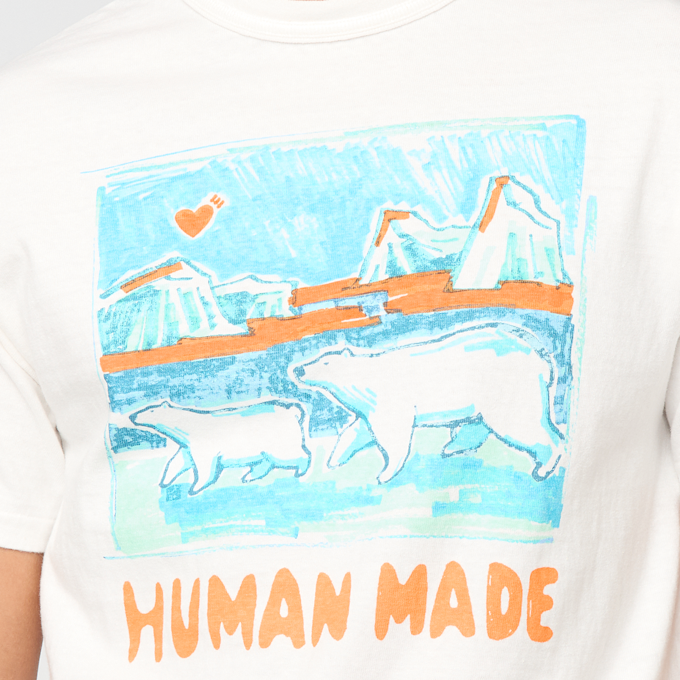 HUMAN MADE Graphic T-Shirt wit 103112 3