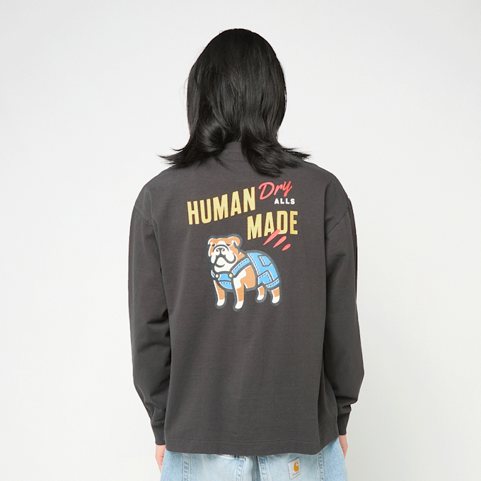 HUMAN MADE Graphic L/S T-Shirt zwart 103125 3