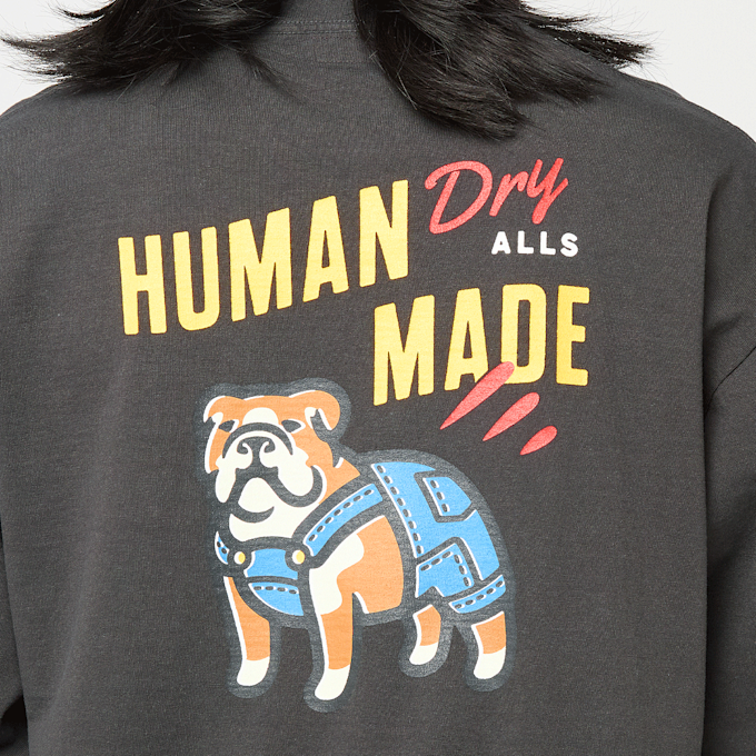 HUMAN MADE Graphic L/S T-Shirt schwarz 103125 4