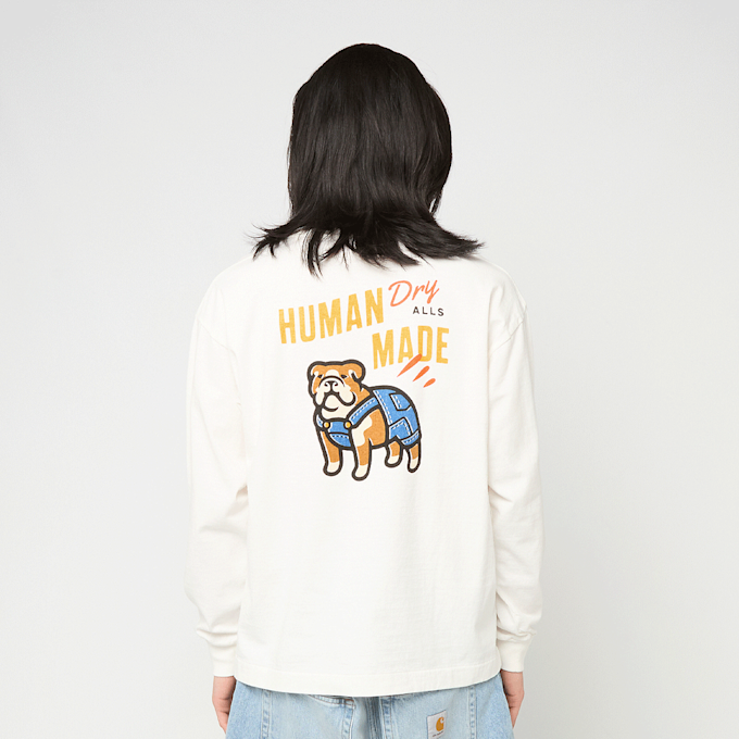 HUMAN MADE Graphic L/S T-Shirt wit 103123 3