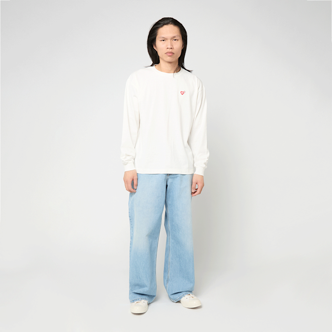 HUMAN MADE Graphic L/S T-Shirt weiß 103124 2