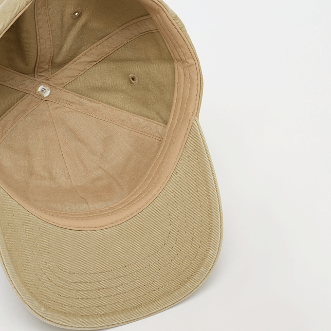 HUMAN MADE 6 Panel Twill Cap beige 103133 3