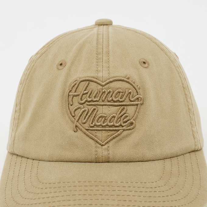 HUMAN MADE 6 Panel Twill Cap beige 103133 4