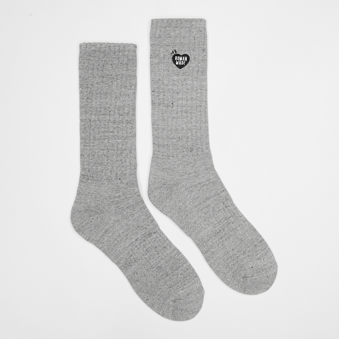 HUMAN MADE Pile Socks grijs 103135 2