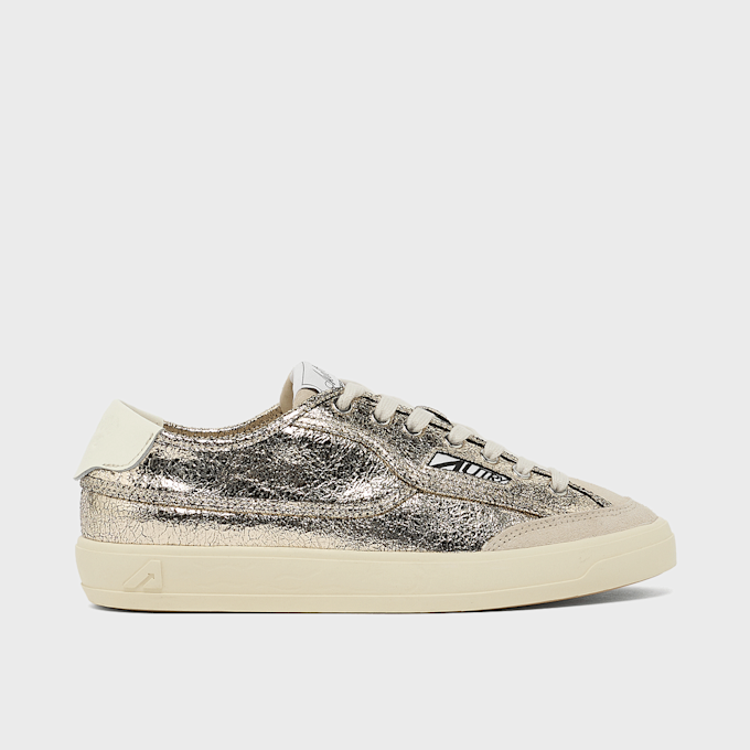 Autry Wmns Windscape Low Crack Laminated/Leather/Suede platinum/marsh goud 103191 2