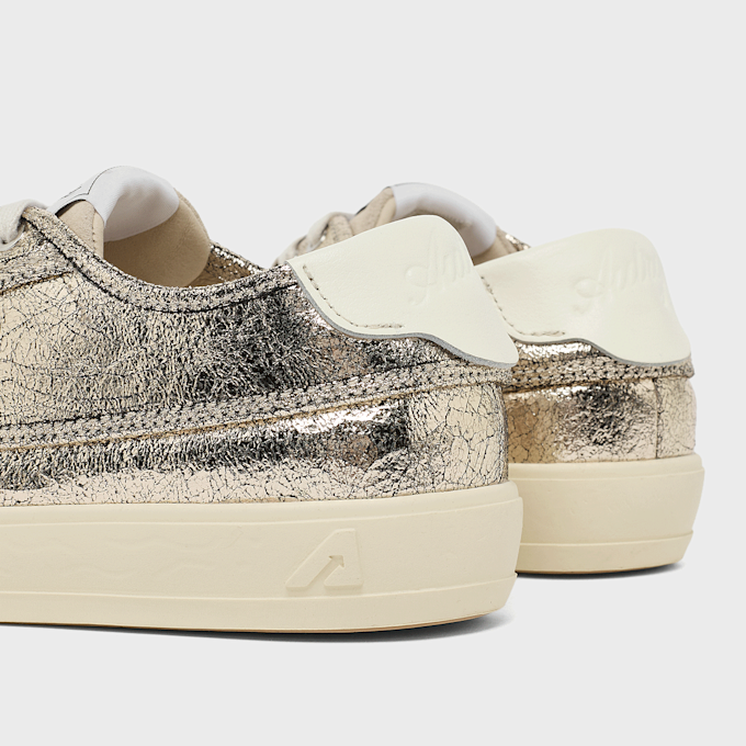Autry Wmns Windscape Low Crack Laminated/Leather/Suede platinum/marsh goud 103191 5
