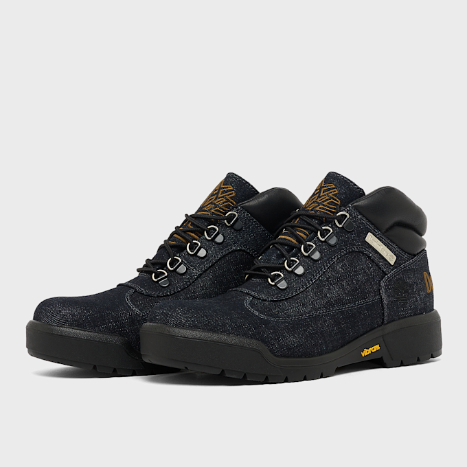 Timberland x Denim Tears Vibram Fabric Field Boot zwart 103197 1