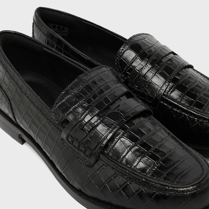 Clarks Wmns Straven 2 Penny Loafer schwarz 103343 6